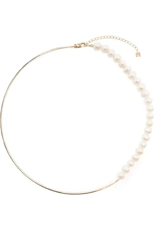 Mateo 14kt yellow Not Your Mother pearl choker