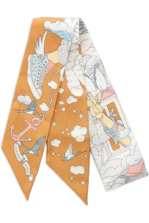 Hermès 2010s Sur Mon Nuage scarf