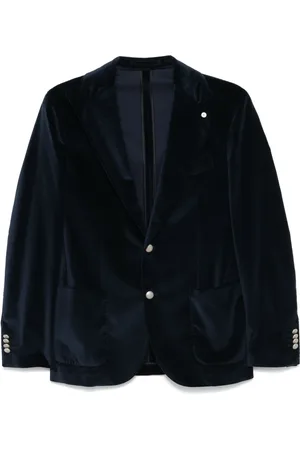 LUIGI BIANCHI MANTOVA Velvet blazer