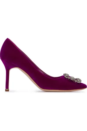 Manolo Blahnik 85mm Hangisi pumps