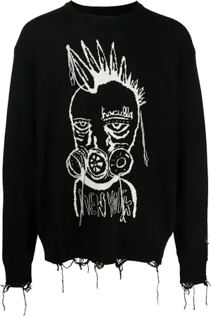 HACULLA Distressed gas mask jumper