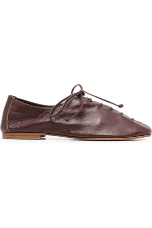 Hereu Plegada leather lace-up shoes