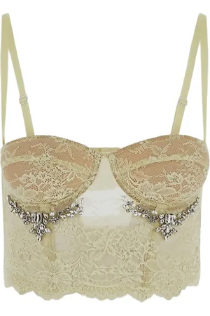 Des Phemmes Lace bustier top