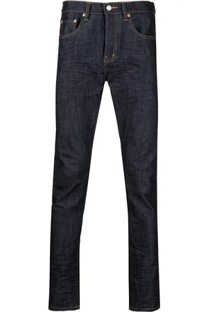Purple Brand Mid-rise tapered jeans