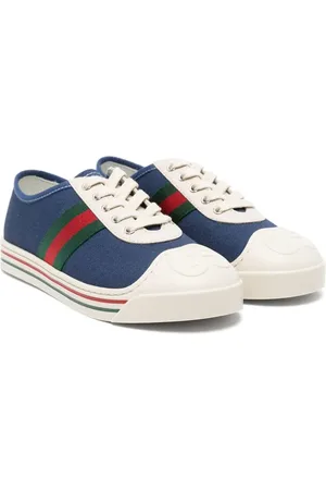 Gucci Logo-embossed canvas sneakers