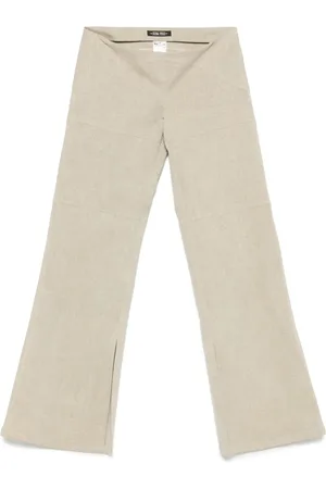 Elena Velez Low-rise slim trousers