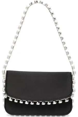 Aquazzura Galactic mini crystal shoulder bag