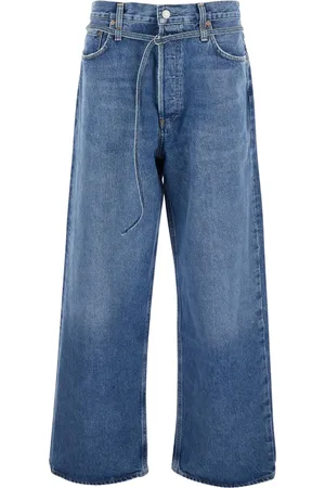 AGOLDE Emmi belted jeans