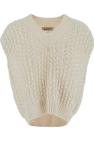 GENTRYPORTOFINO Sleeveless knitted vest