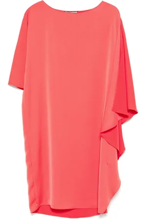 NISSA Draped midi dress