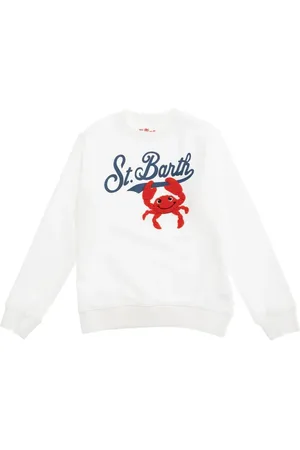 MC2 SAINT BARTH Logo-print cotton sweatshirt