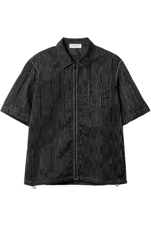 Marine Serre Moire-effect shirt