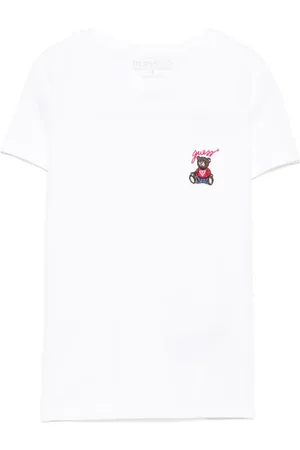 Guess Logo-embroidered T-shirt