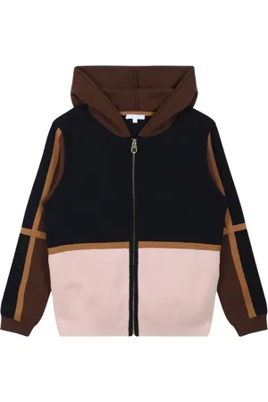 Chloé Colour-block hooded cardigan