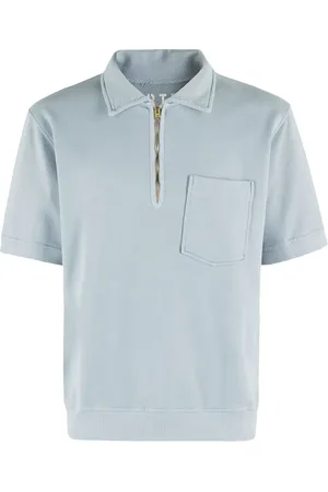 FORTELA Zip-up polo shirt
