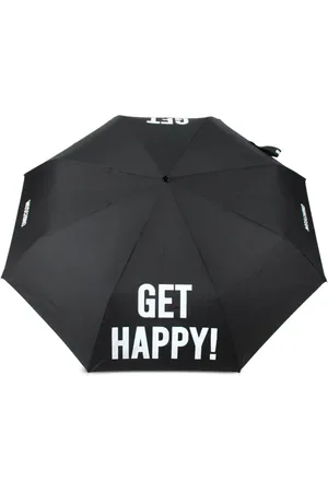 Moschino Slogan-print compact umbrella