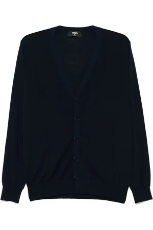 Fendi FF-embossed cardigan