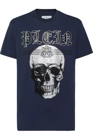 Philipp Plein Skull logo-print cotton T-shirt