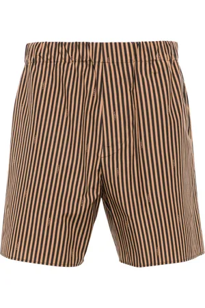 Fendi Poplin Pequin bermuda shorts