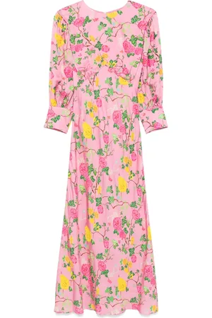 NISSA Printed midi dress
