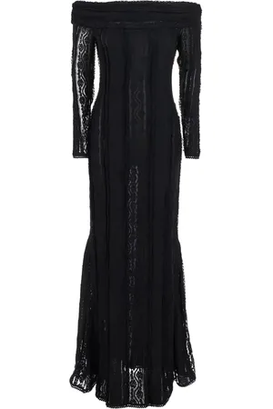 CHARO RUIZ IBIZA Off-shoulder lace gown