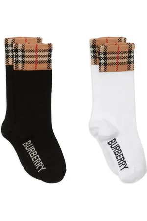 Burberry Set-of-two Vintage Check-panel socks