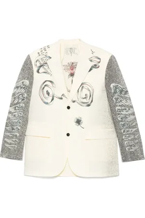 Jean Paul Gaultier Multi-tattoo blazer