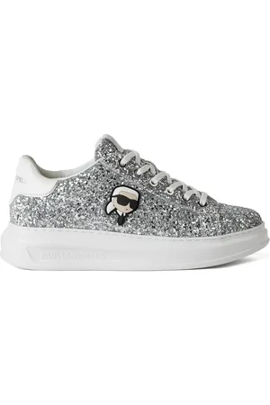 Karl Lagerfeld Ikon NFT Kapri glitter-detail sneakers
