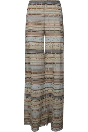 Missoni Metallic-threading trousers