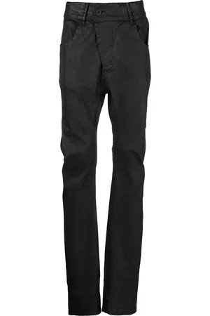 11 BY BORIS BIDJAN SABERI Dark-wash skinny-cut jeans