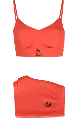 Etro Fine-knit logo-embroidered co-ord
