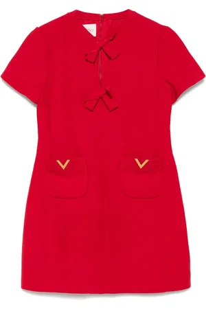VALENTINO GARAVANI Crepe mini dress