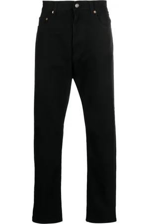 haikure Dark-wash straight-leg jeans