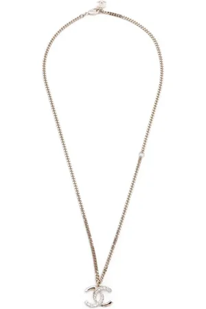 CHANEL 2024 CC-logo necklace