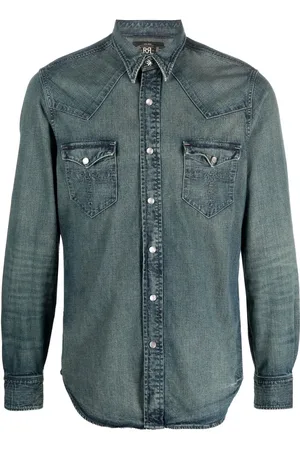 Ralph Lauren Dark-wash denim shirt