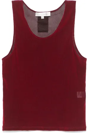 Ludovic De Saint Sernin Velvet tank top