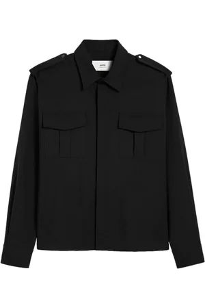 Ami Epaulette-detail military shirt