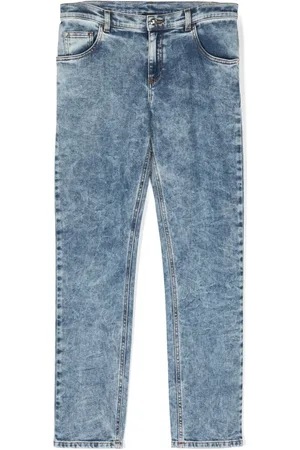 VERSACE Acid-wash jeans