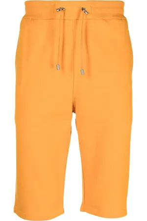 Balmain Drawstring-waist cotton shorts