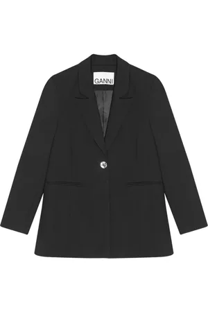Ganni Stretch-design blazer