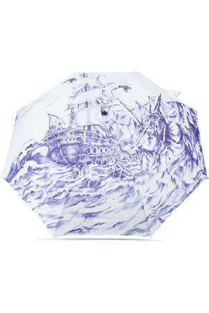 Moschino Nautical-themed folding umbrella