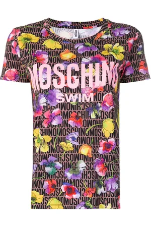 Moschino Logo bear print T-shirt