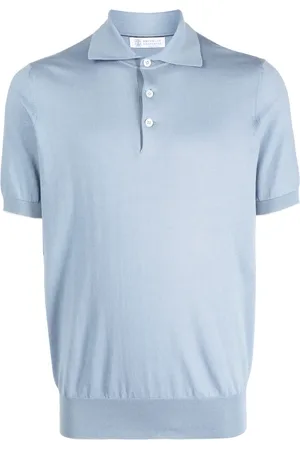Brunello Cucinelli Short-sleeve cotton polo shirt