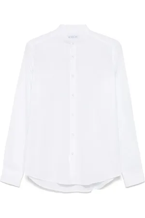 Manuel Ritz Band-collar shirt