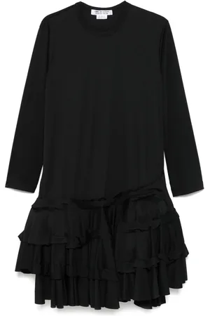 Comme des Garçons Ruffled midi dress