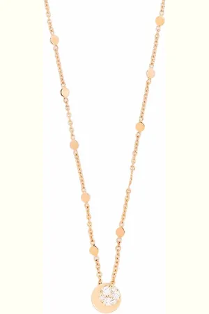 Pasquale Bruni 18kt rose gold Luce diamond necklace