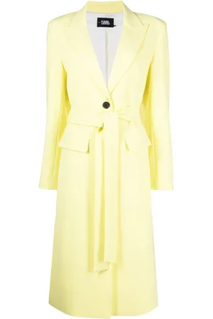 Karl Lagerfeld Tailored belted coat