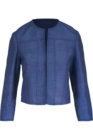 AKRIS Silk fitted jacket
