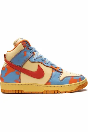 Nike Dunk High 1985 "Orange Acid Wash" sneakers