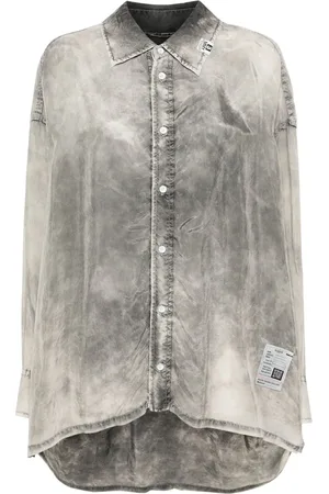 Maison Mihara Yasuhiro Drop-shoulder acid-wash shirt